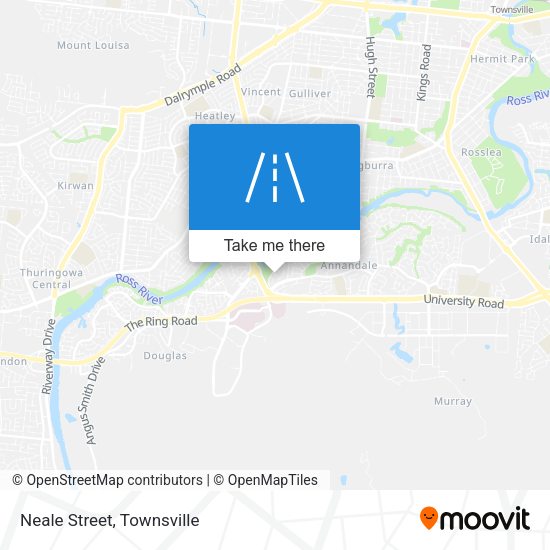 Neale Street map
