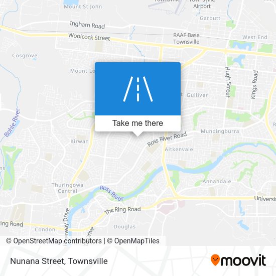 Nunana Street map