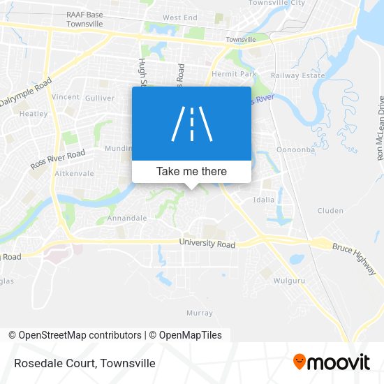 Rosedale Court map