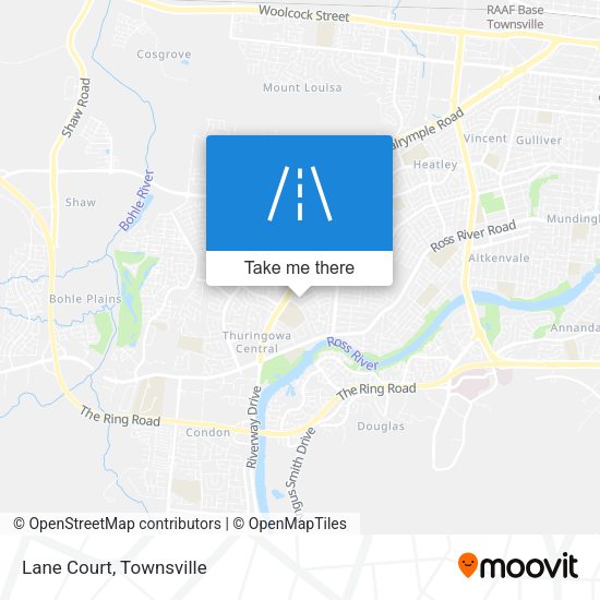 Lane Court map