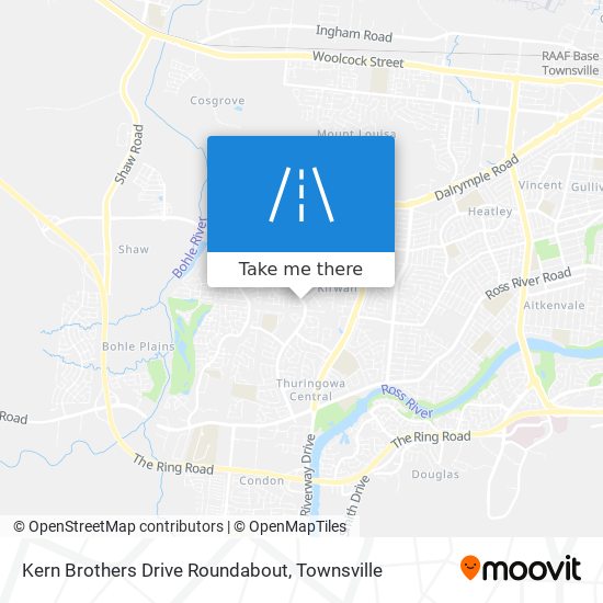 Kern Brothers Drive Roundabout map