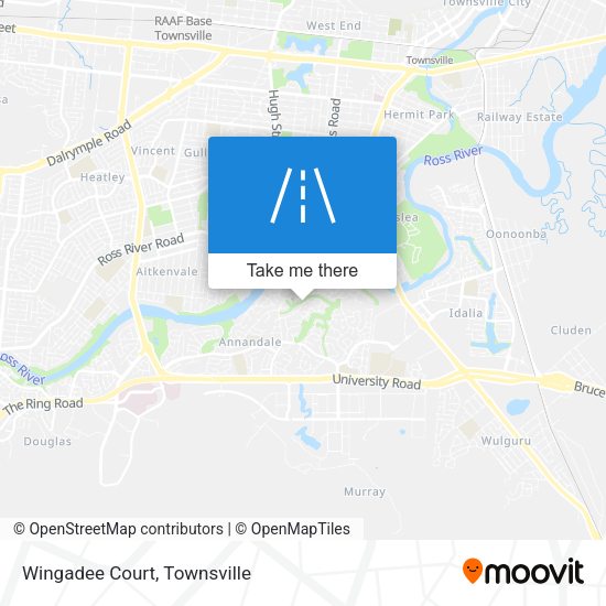 Wingadee Court map