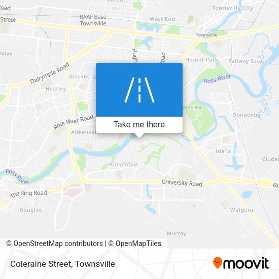 Coleraine Street map