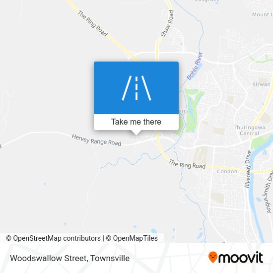Woodswallow Street map