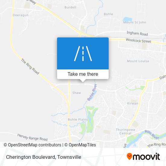 Cherington Boulevard map