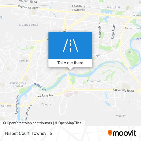 Nisbet Court map
