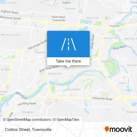 Collins Street map