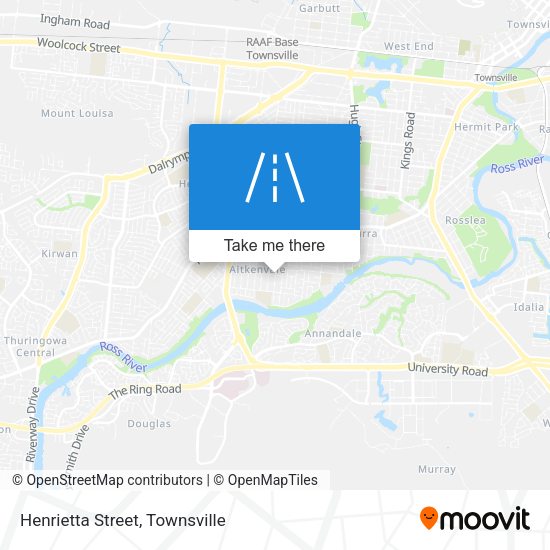 Henrietta Street map