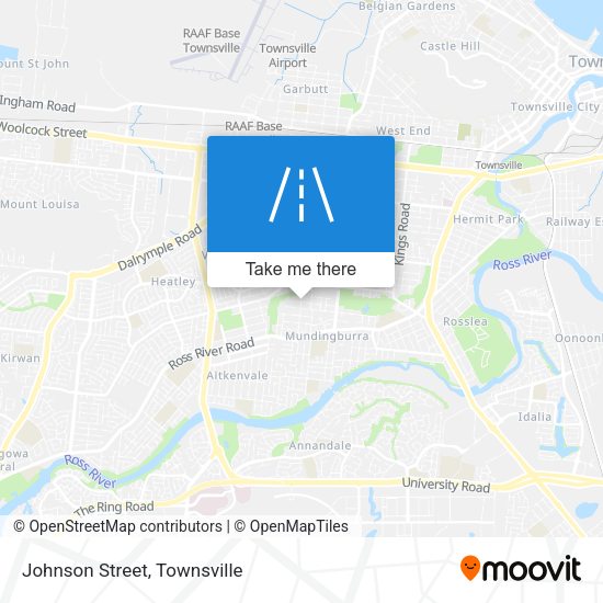 Johnson Street map