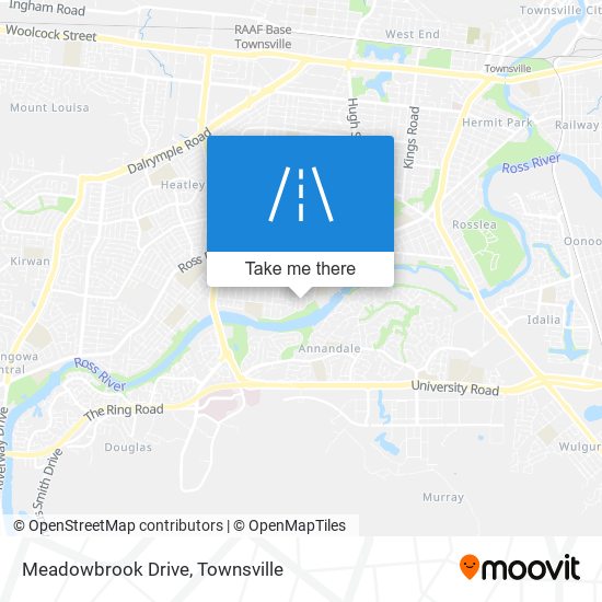 Meadowbrook Drive map