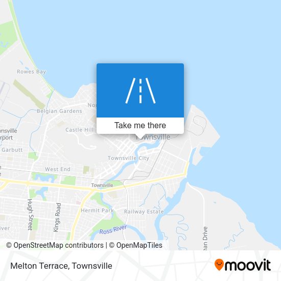 Melton Terrace map