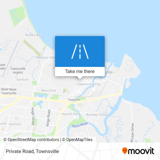Private Road map