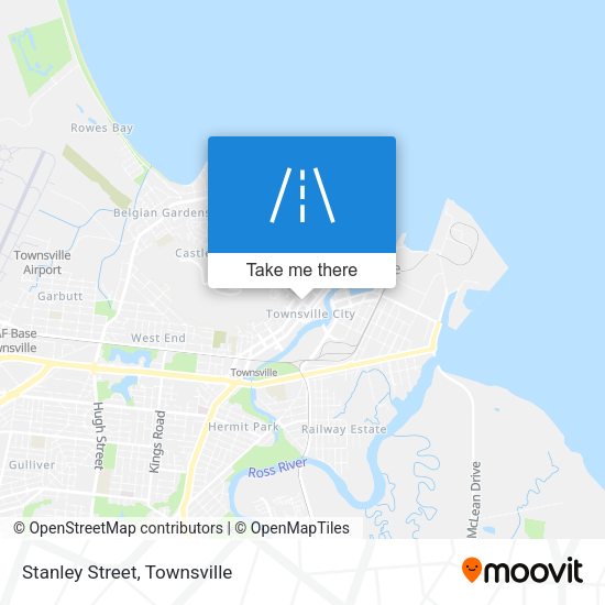 Stanley Street map