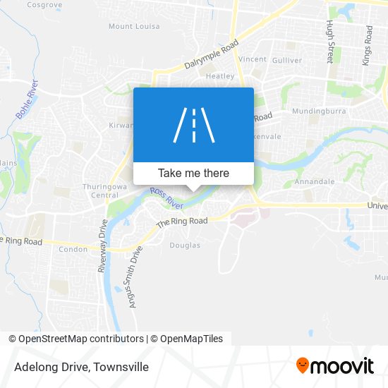 Adelong Drive map
