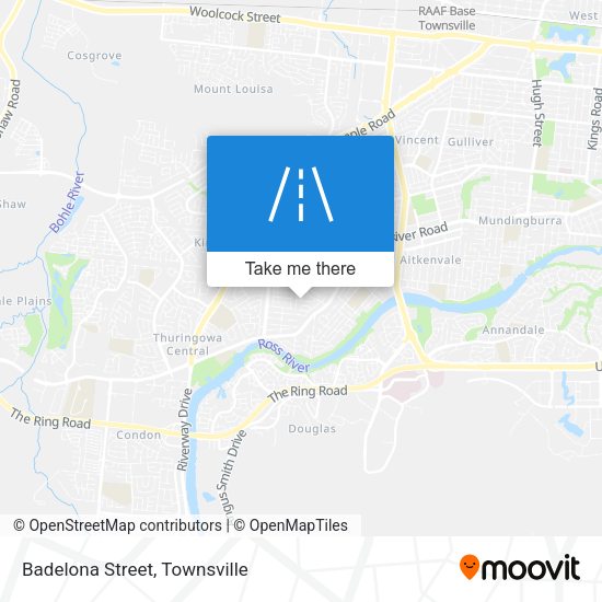 Badelona Street map
