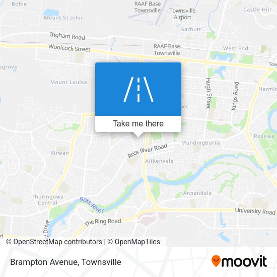 Brampton Avenue map