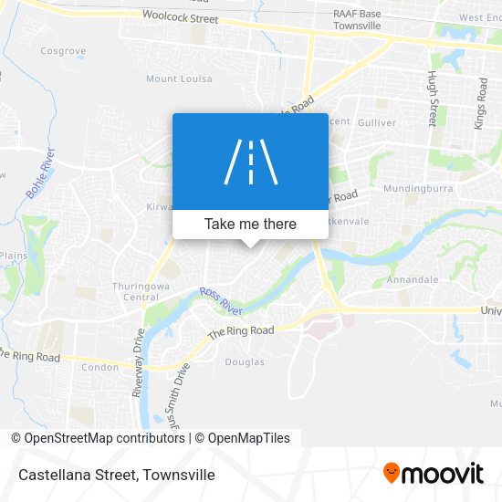 Castellana Street map