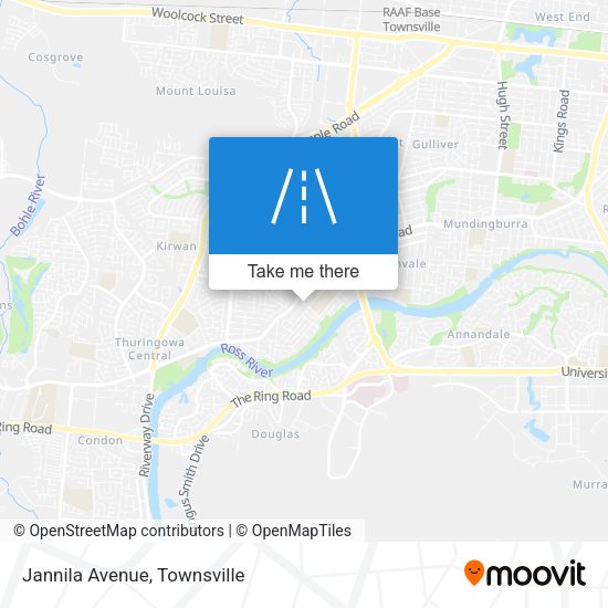Jannila Avenue map