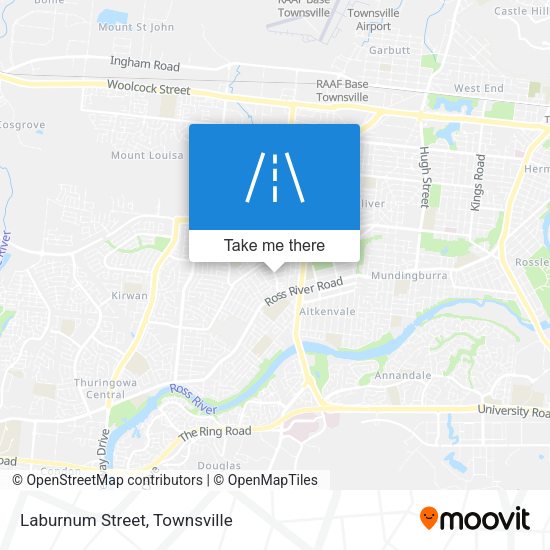 Laburnum Street map