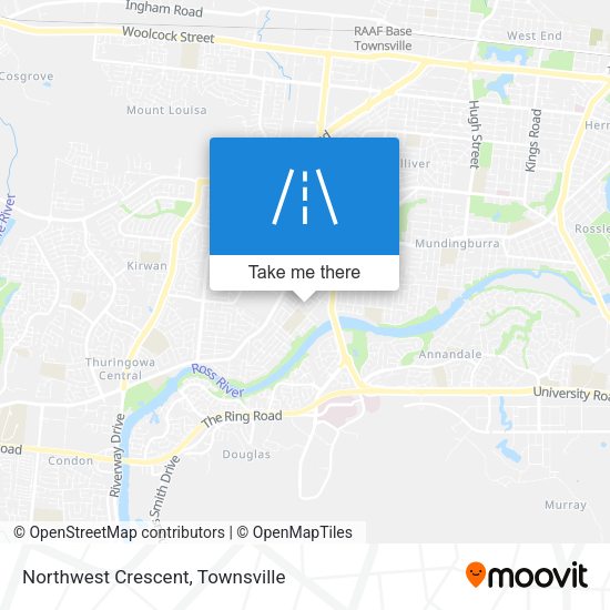 Northwest Crescent map
