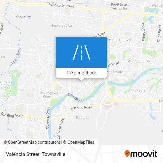 Valencia Street map