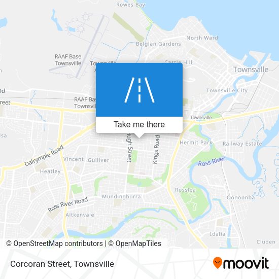 Corcoran Street map