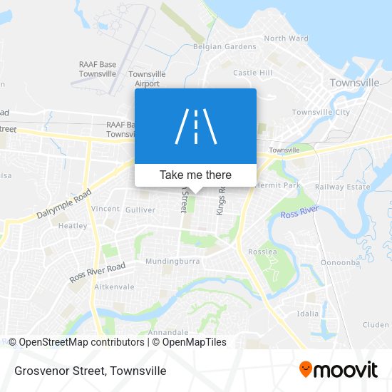 Grosvenor Street map