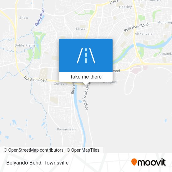 Belyando Bend map
