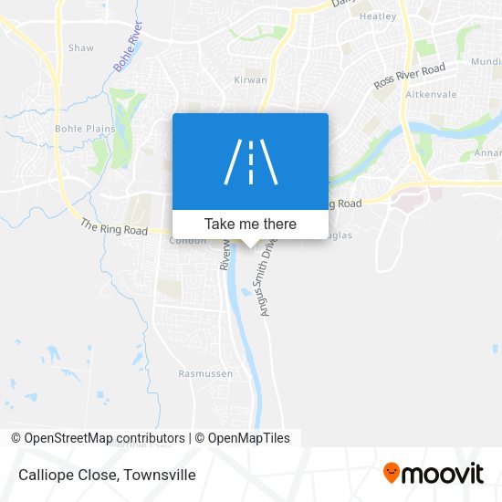 Calliope Close map