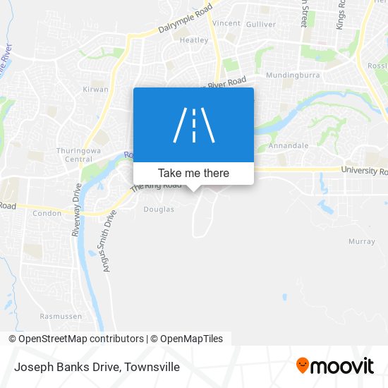 Joseph Banks Drive map