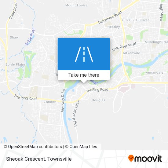 Sheoak Crescent map