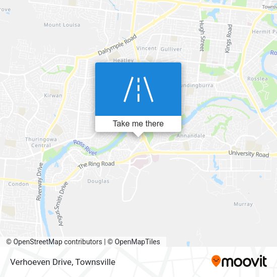 Verhoeven Drive map