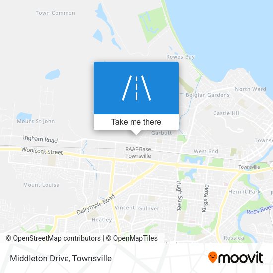 Middleton Drive map