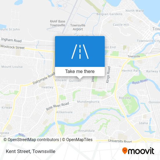 Kent Street map