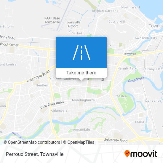 Perroux Street map