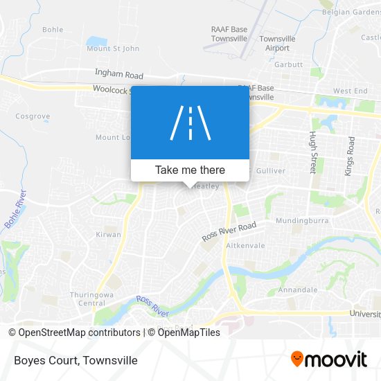 Boyes Court map