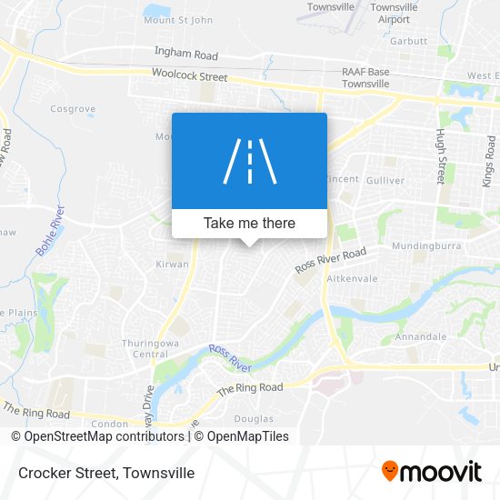 Crocker Street map