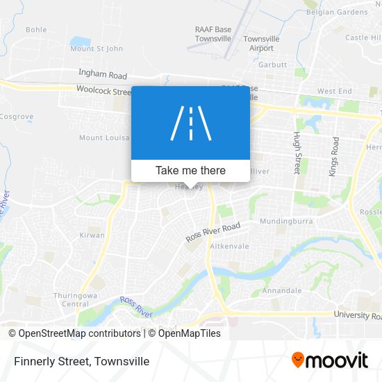 Finnerly Street map