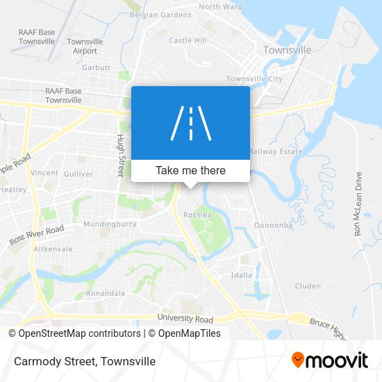 Carmody Street map