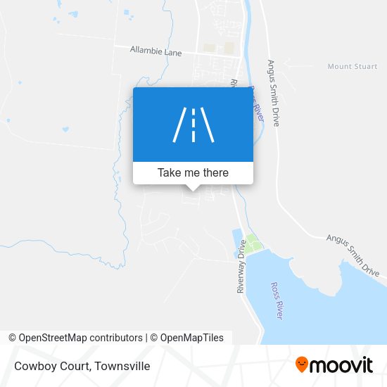 Cowboy Court map