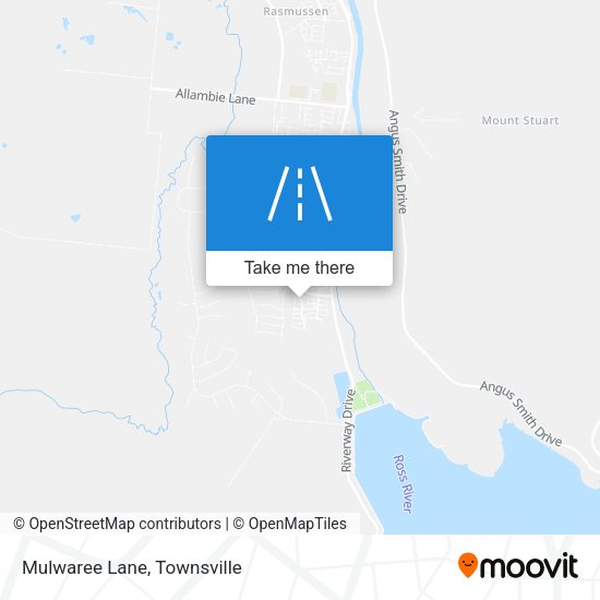 Mulwaree Lane map