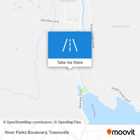 River Parks Boulevard map
