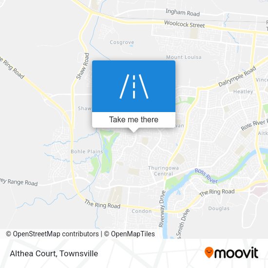 Althea Court map
