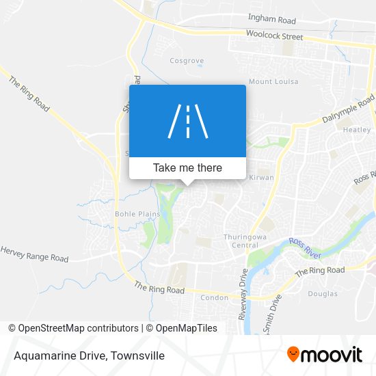 Aquamarine Drive map