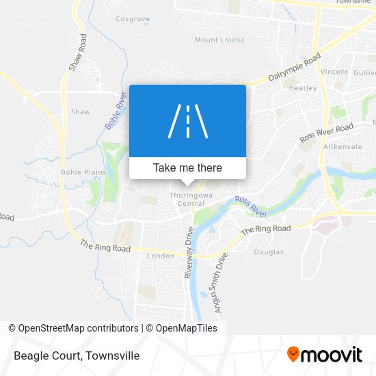 Beagle Court map