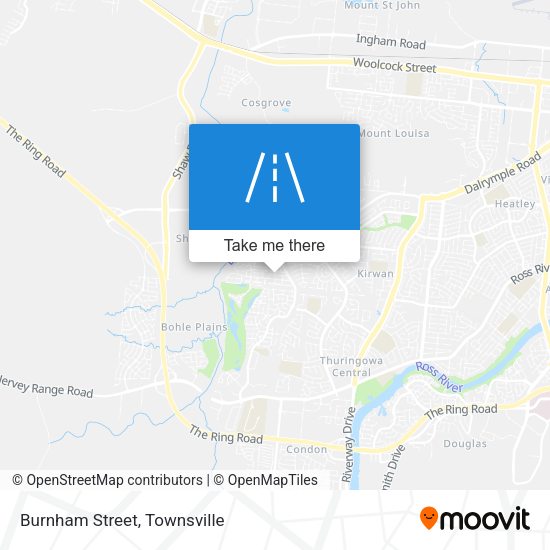 Burnham Street map