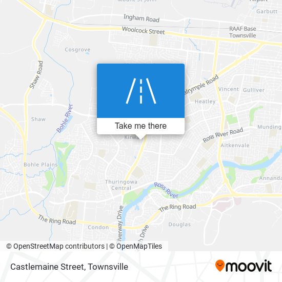 Castlemaine Street map