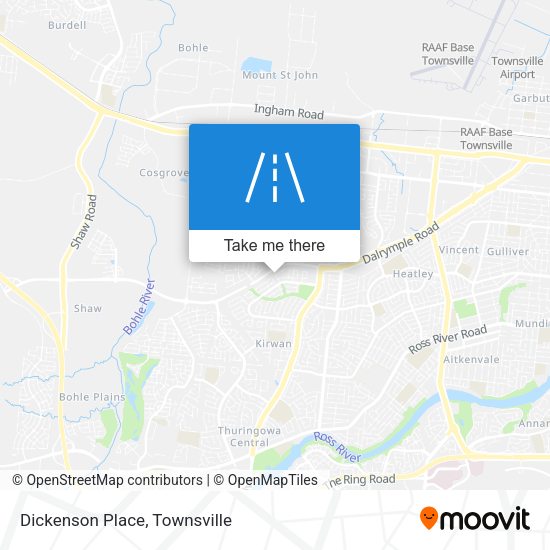 Dickenson Place map
