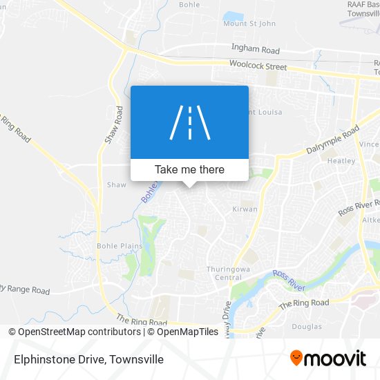 Elphinstone Drive map
