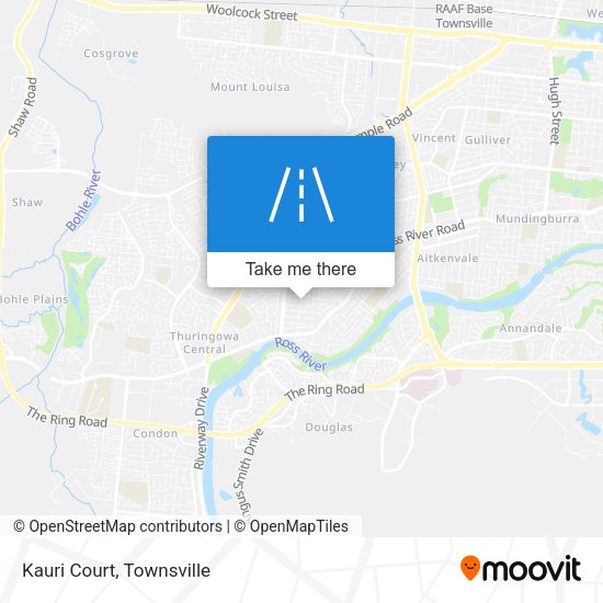 Kauri Court map